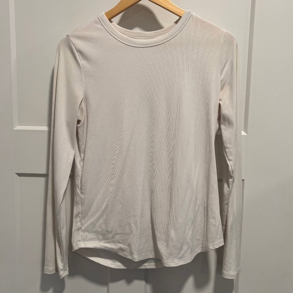 Ribbed Long Sleeve Shirt